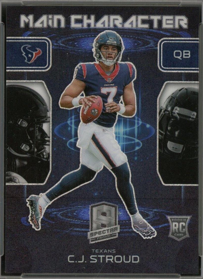 C.J. Stroud #4 Football Cards 2023 Panini Spectra Main Character