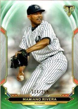 Mariano Rivera #59 Baseball Cards 2019 Topps Triple Threads