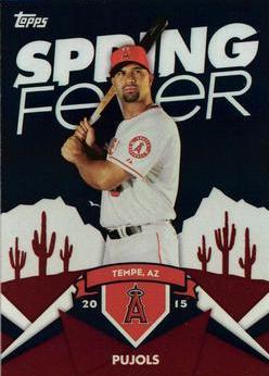 Albert Pujols #SF-1 Baseball Cards 2015 Topps Spring Fever
