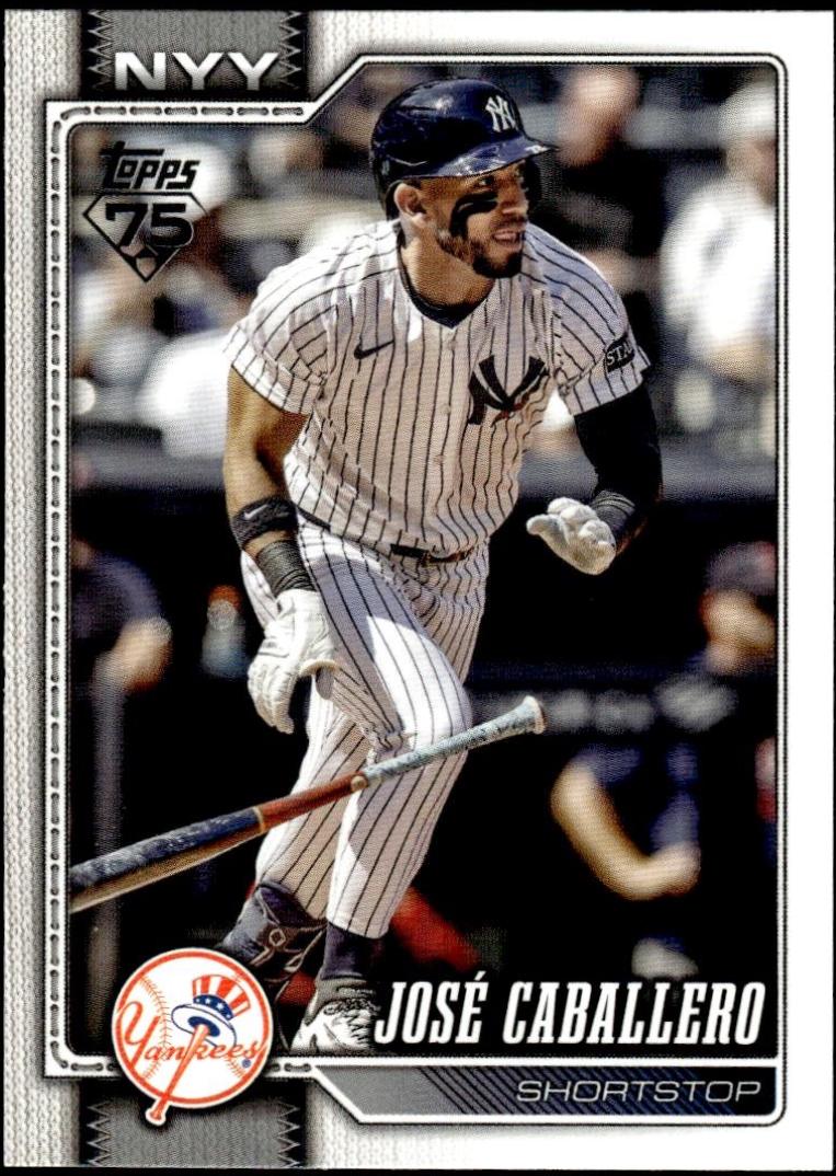 2026 Topps Jose Caballero #88 card