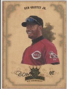 Ken Griffey Jr. #95 Baseball Cards 2004 Donruss Diamond Kings