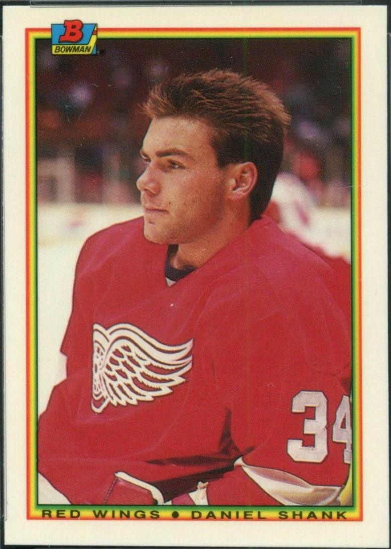 Daniel Shank #235 1990 Bowman Tiffany Hockey