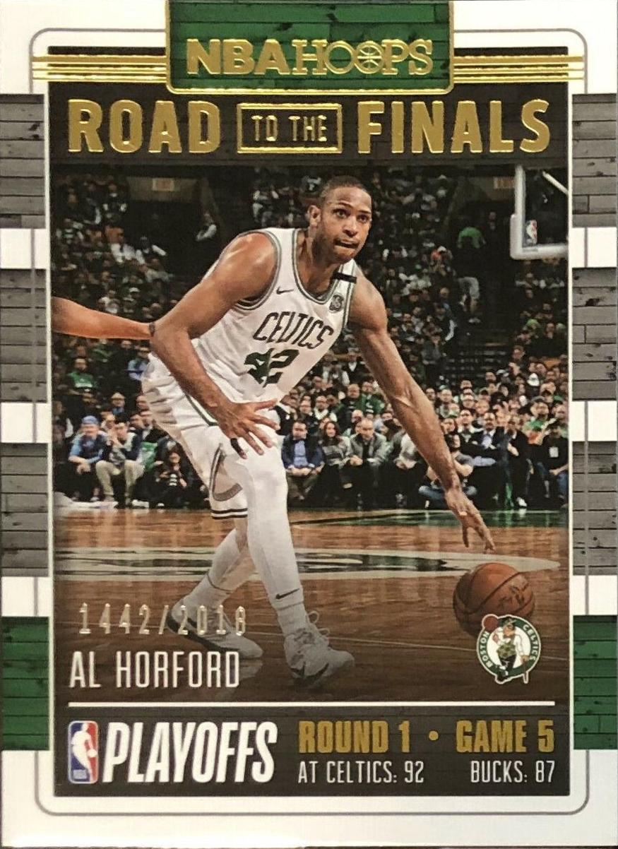 Al Horford #33 Basketball Cards 2018 Panini Hoops Road to the Finals