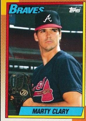 Marty Clary #304 Baseball Cards 1990 Topps