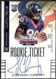 Jadeveon Clowney [With Ball Autograph Championship Ticket] #219