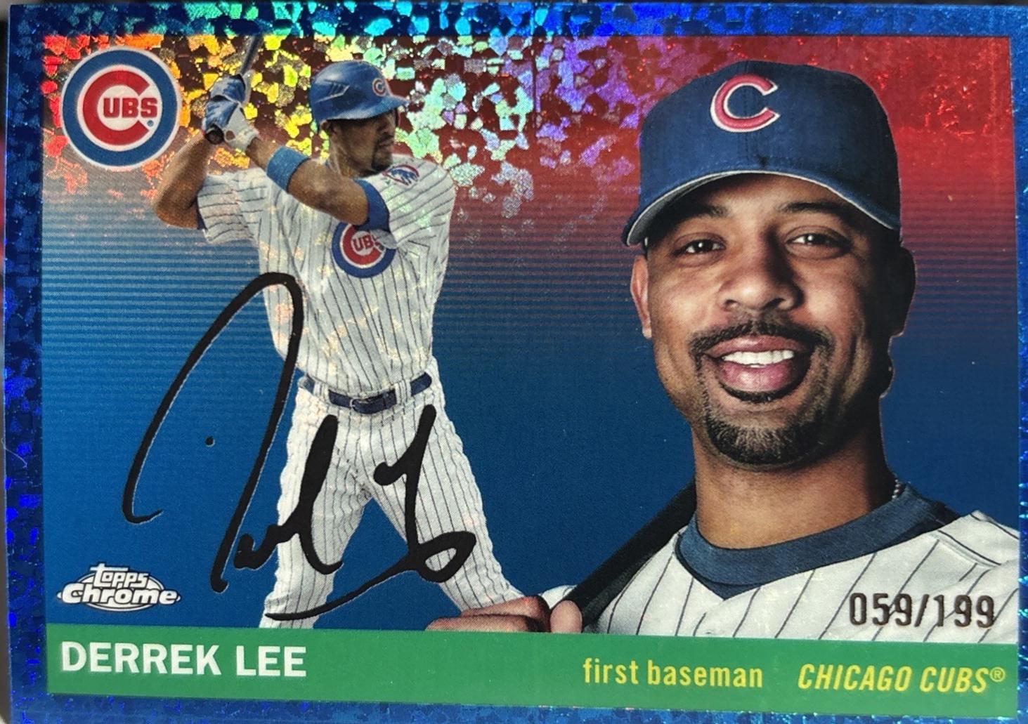 2025 Derrek Lee [Blue Mini-Diamond Refractor] #424