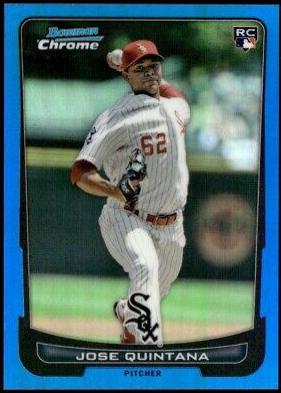 Jose Quintana #6 2012 Bowman Chrome Draft Picks & Prospects Baseball