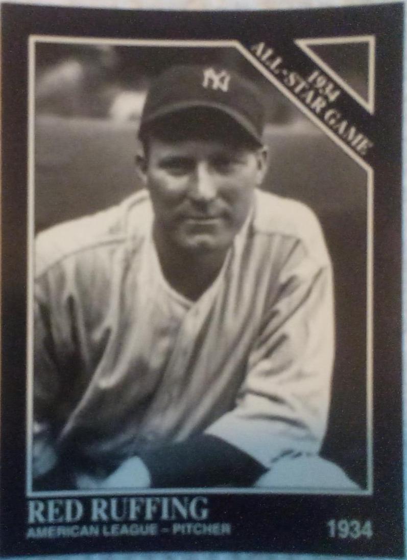 Red Ruffing #1078 Baseball Cards 1994 The Sportin News Conlon Collection