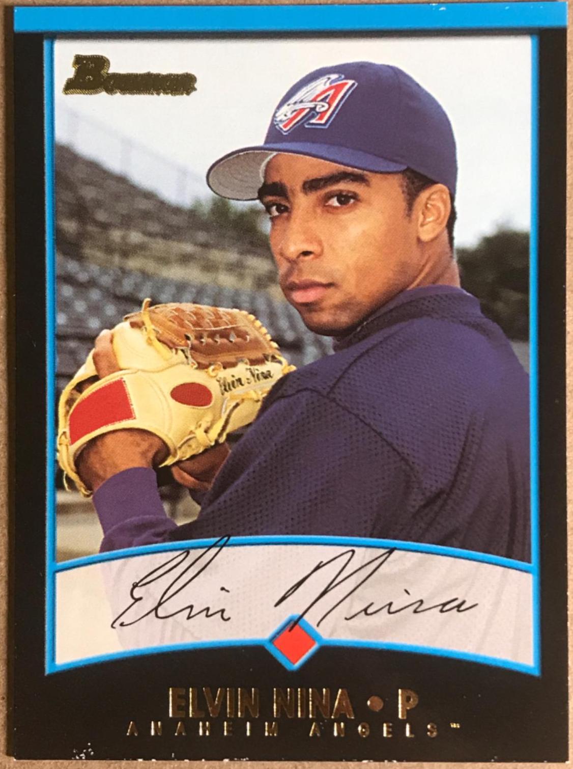 Elvin Nina #219 2001 Bowman Baseball