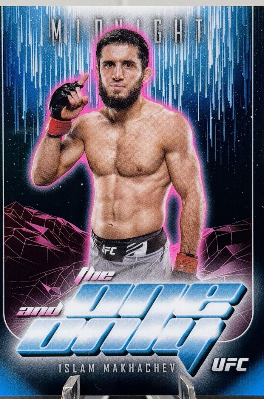 Islam Makhachev #TO-14 Ufc Cards 2024 Topps Midnight UFC The One and Only