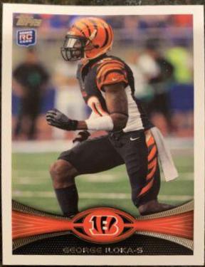 George Iloka #206 Football Cards 2012 Topps