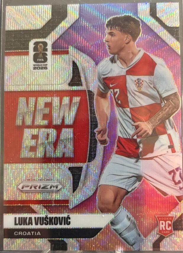 Luka Vuskovic #9 2026 Panini Prizm FIFA New Era
