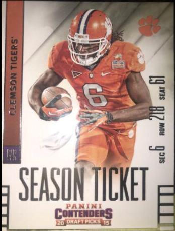 DeAndre Hopkins #29 2015 Panini Contenders Draft Picks Football
