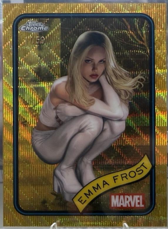 Emma Frost Gold Wave Refractor