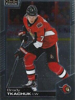 Brady Tkachuk #108 2020-21 O-Pee-Chee Platinum Hockey
