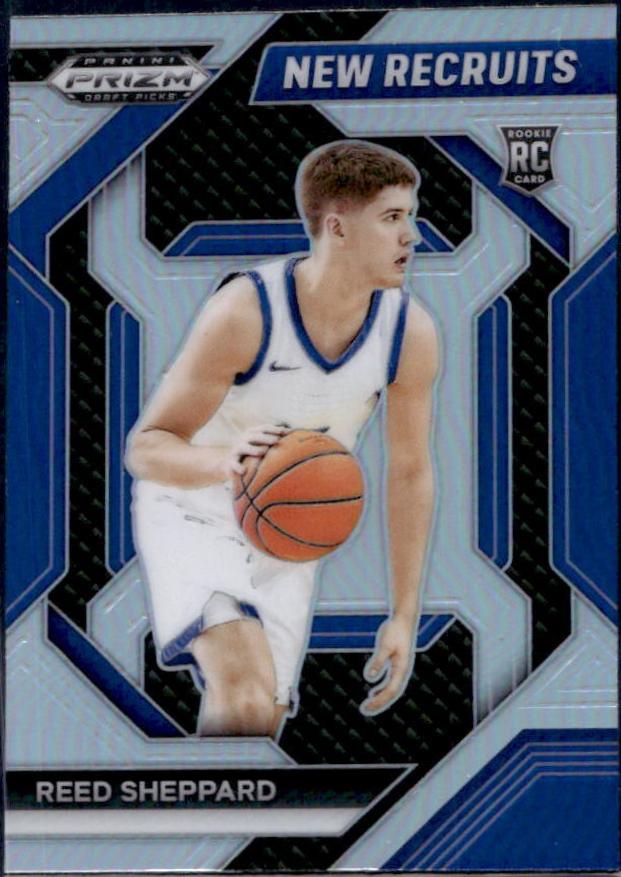 2024 Panini Prizm Draft Picks New Recruits Reed Sheppard [Silver] #13 card