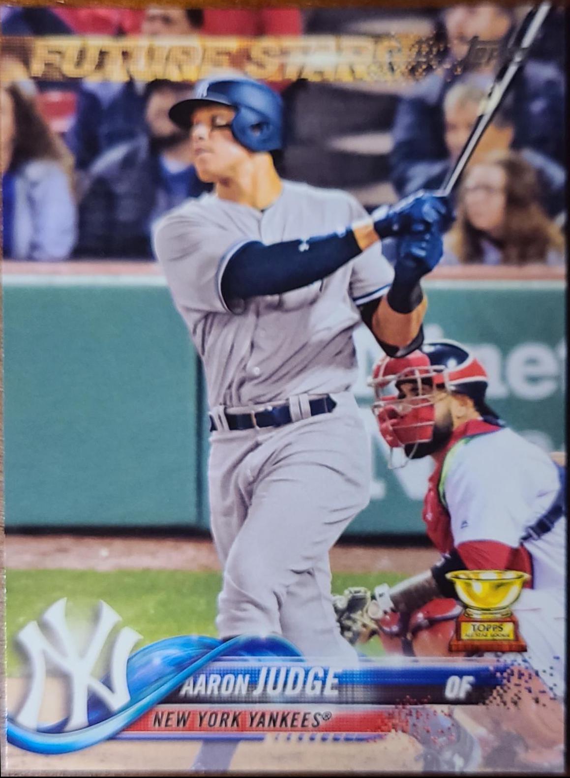 Aaron Judge #1 Baseball Cards 2018 Topps