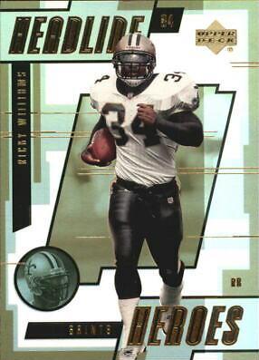 Ricky Williams #HH3 Football Cards 2000 Upper Deck Headline Heroes