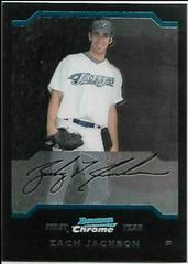 Zach Jackson #109 Baseball Cards 2004 Bowman Chrome Draft Picks Prices