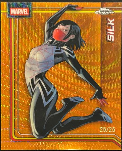 Silk Orange Wave Refractor