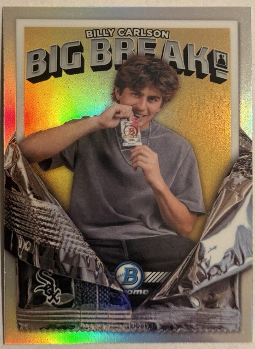 Billy Carlson #BB-2 2026 Bowman Chrome Baseball Big Break