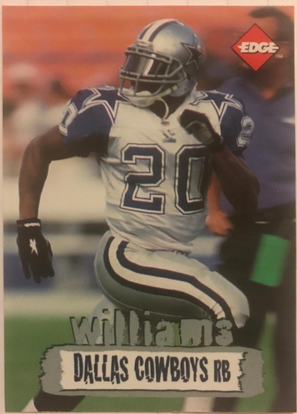 Sherman Williams #65 Football Cards 1996 Collector's Edge