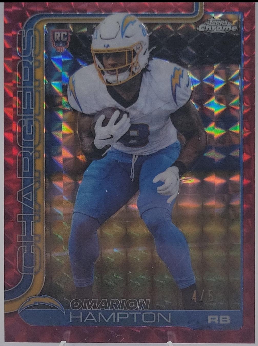 Omarion Hampton [Leather Red] #324