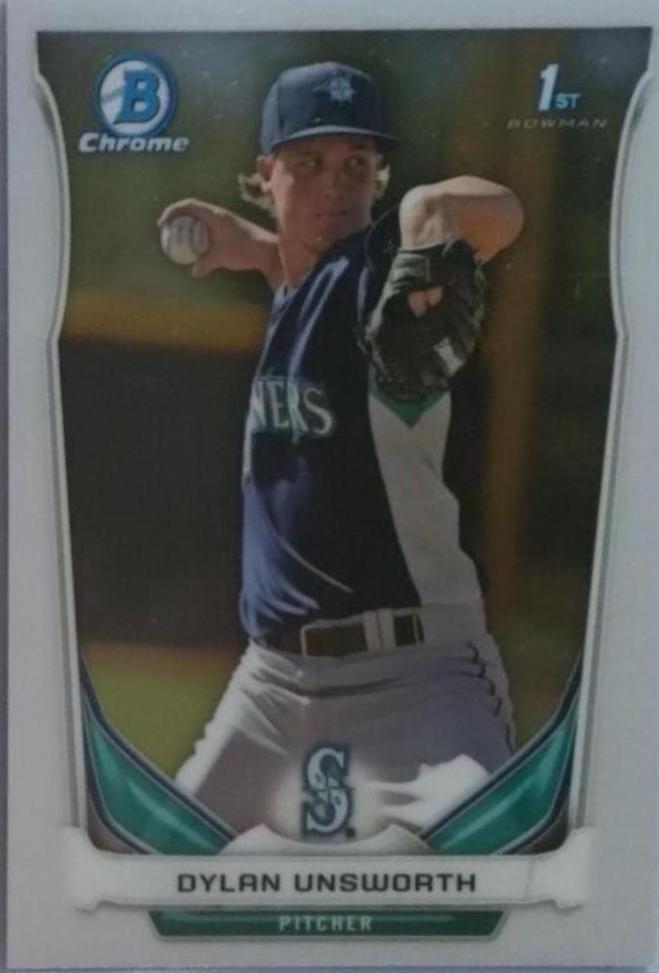 Dylan Unsworth #BCP66 Baseball Cards 2014 Bowman Chrome Prospects