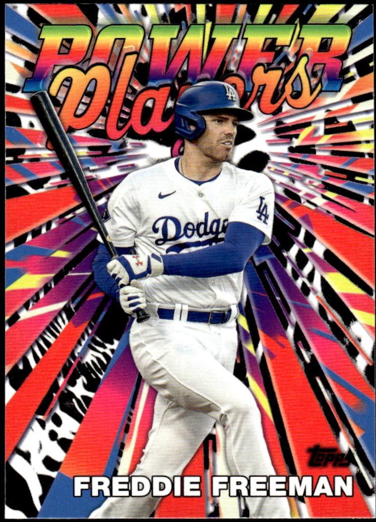 Freddie Freeman #PP-24 Baseball Cards 2025 Topps Celebration Mega Box Power Players