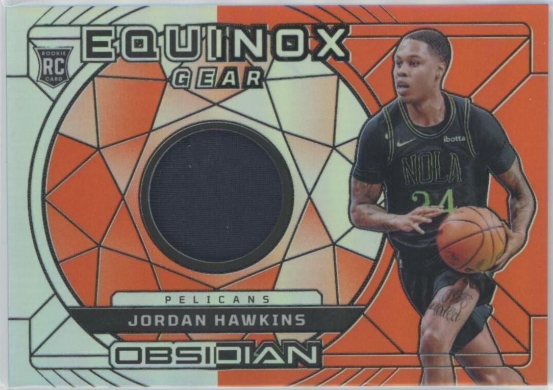 Jordan Hawkins [Orange Flood Electric Etch] #6