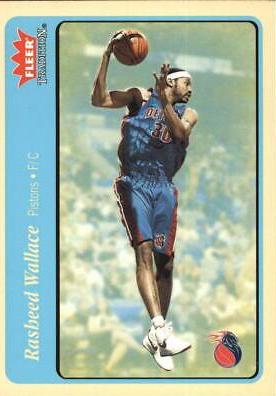 Rasheed Wallace #87 2004 Fleer Basketball