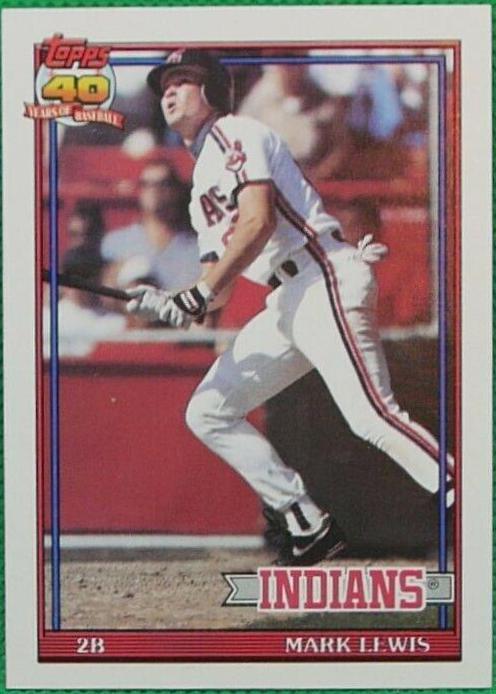 Mark Lewis #73T Baseball Cards 1991 Topps Traded