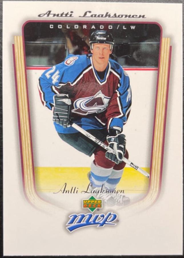 Antti Laaksonen #108 Hockey Cards 2005 Upper Deck MVP