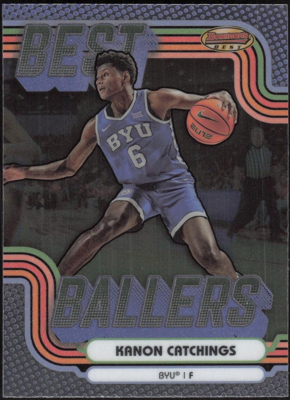 Kanon Catchings #BB-20 2024-25 Bowman's Best University Basketball Best Ballers
