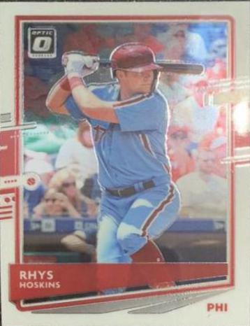 Rhys Hoskins #176 2020 Panini Donruss Optic Baseball