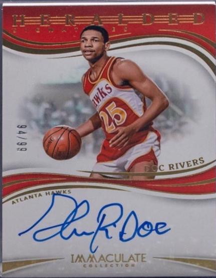Doc Rivers #2 Basketball Cards 2023 Panini Immaculate Heralded Signatures