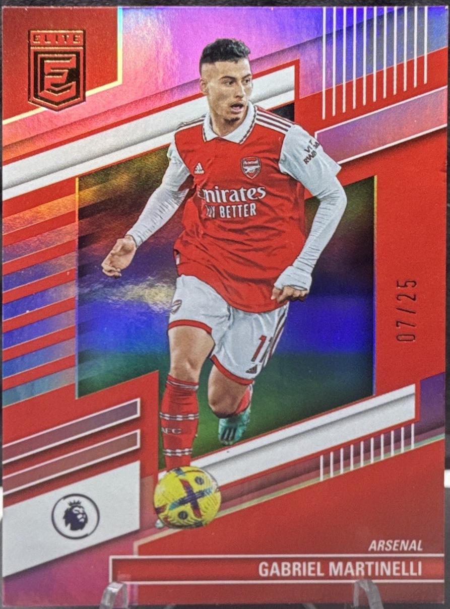 Gabriel Martinelli #17 2022 Panini Donruss Elite Premier League