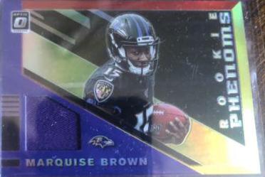 Marquise Brown [Red and Yellow] #RP12