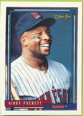 Kirby Puckett #575 Baseball Cards 1992 O Pee Chee