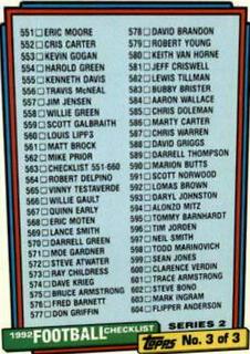 Checklist 551-660