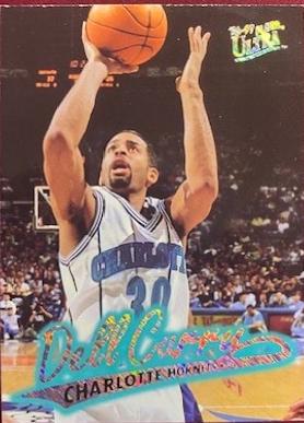 Dell Curry #P-11 1996 Ultra Platinum Medallion Basketball