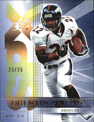 Quentin Griffin #30 2004 Spx Football