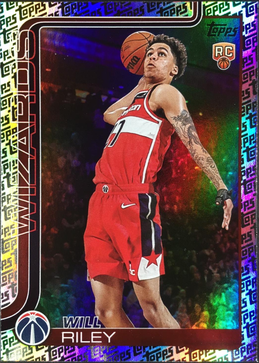 2025 Will Riley [Holo Platinum Foil] #221