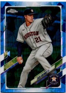 Zack Greinke #463 2021 Topps Chrome Sapphire Baseball
