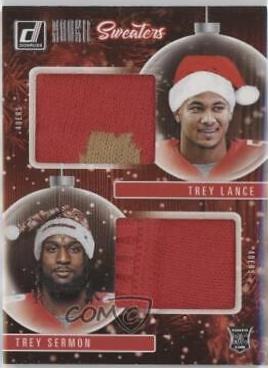 Trey Sermon Football Cards 2021 Panini Donruss
