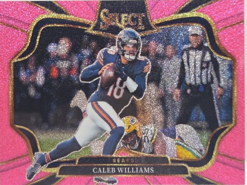 Caleb Williams [Pink Glitter Prizm] #473
