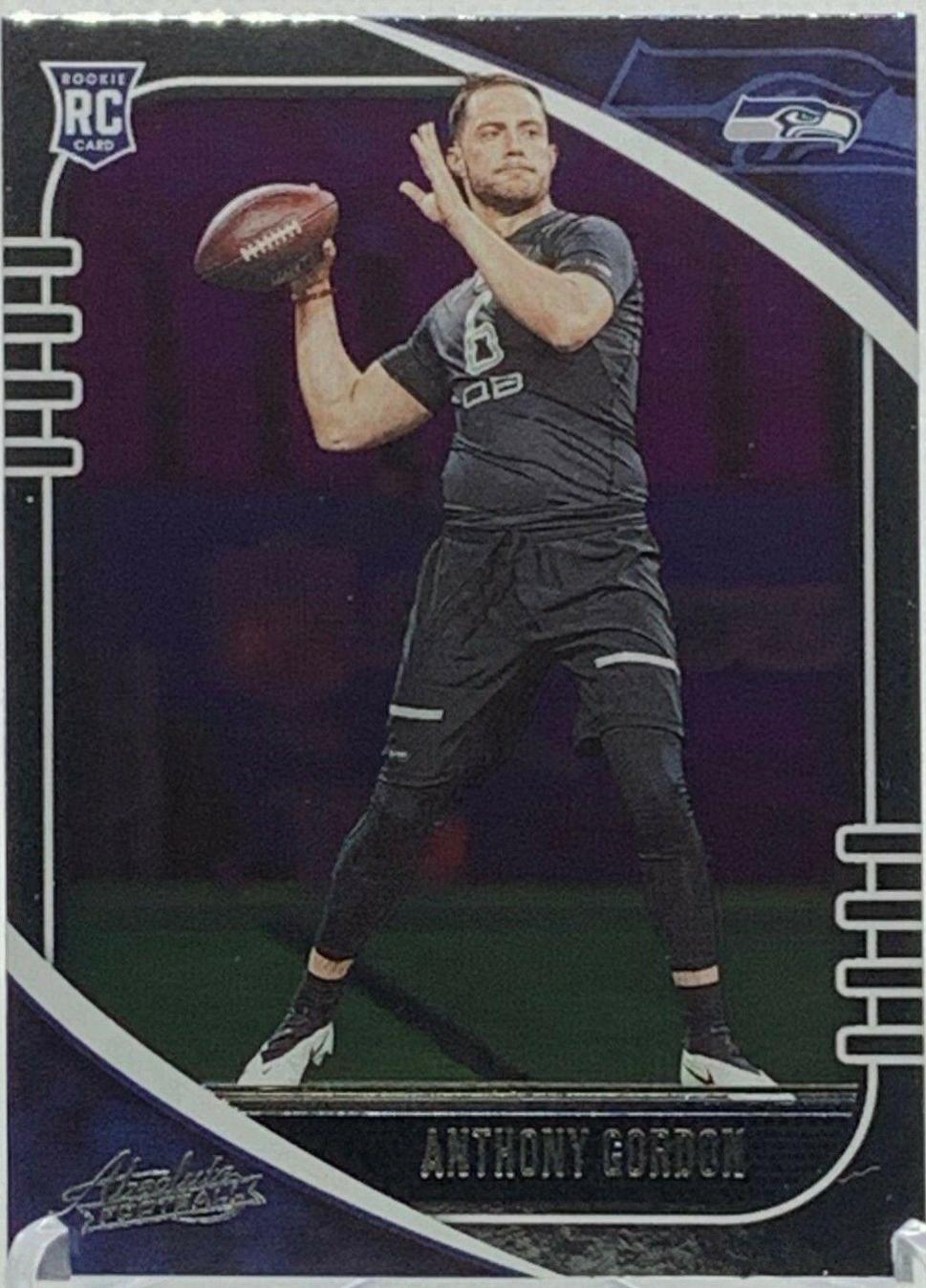Anthony Gordon #105 Football Cards 2020 Panini Absolute