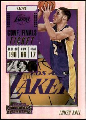 Lonzo Ball [Conference Finals Ticket] #20