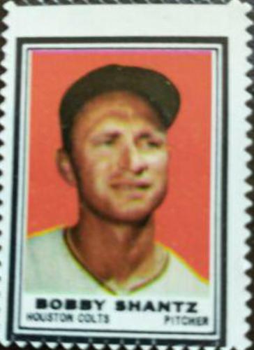 Bobby Shantz Baseball Cards 1962 Topps Stamps
