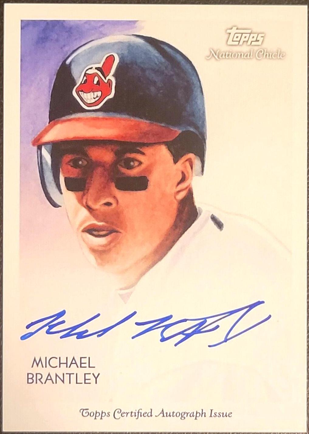 Michael Brantley #NCA-MBR Baseball Cards 2010 Topps National Chicle Autographs